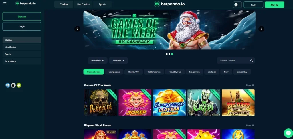 Betpanda Képernyőkép 3